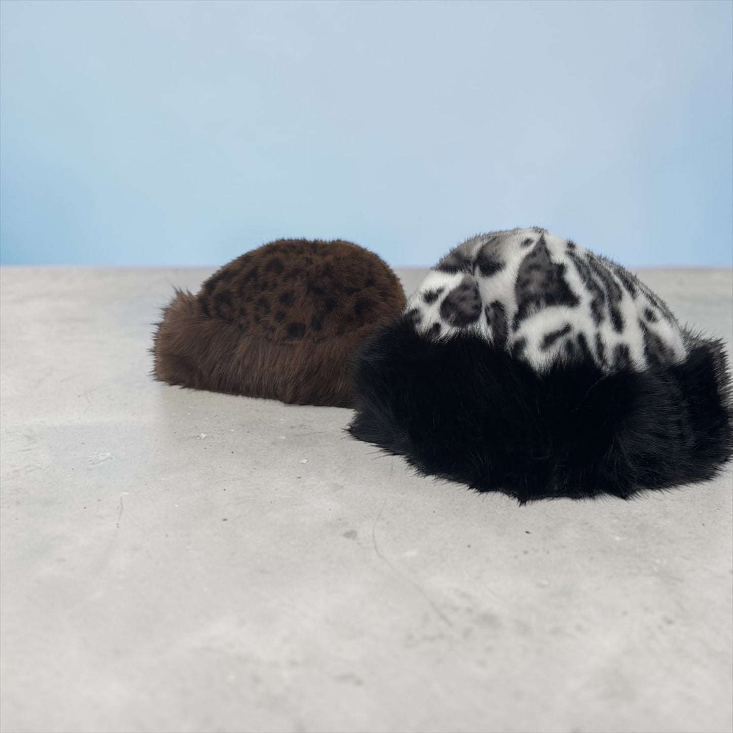 1pc New Outdoor Leopard Print Mongolian Hat, Multi-Color Fashion Casual Headwear For Women