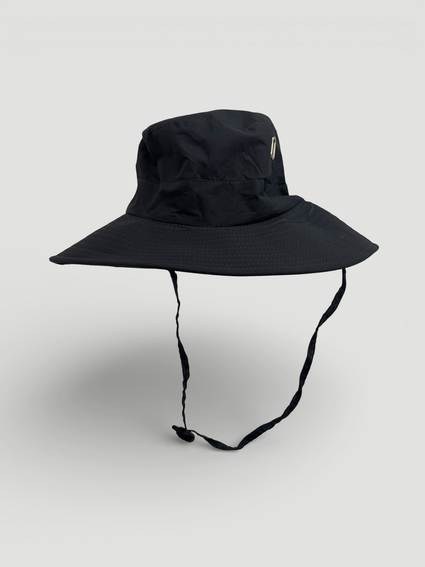 Unisex 1pc Solid Drawstring Adjustable Sun Protection Casual Bucket Hat For Outdoor Sun Hat Summer Hat, Suitable For Summer Outdoor Activities Such As Hiking And Fishing