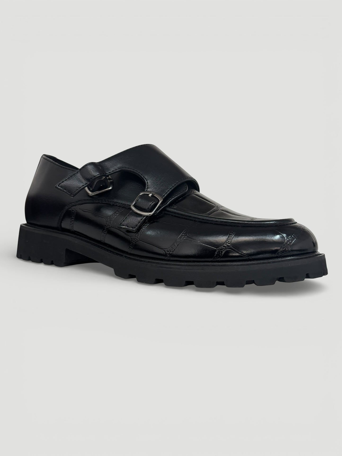 Men’s Vintage shoes Crocodile Leather Shoes
