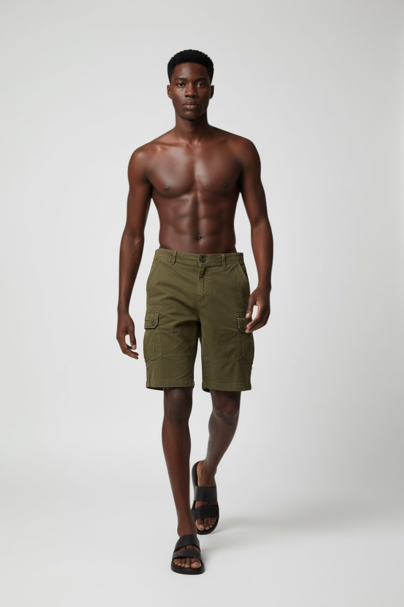 Men’s Military Green Shorts