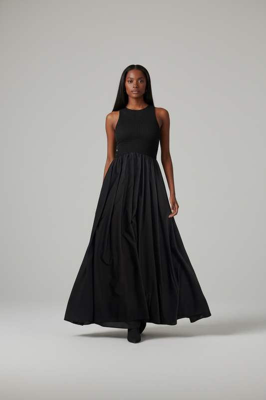 Women’s Maxi Dress Open Back