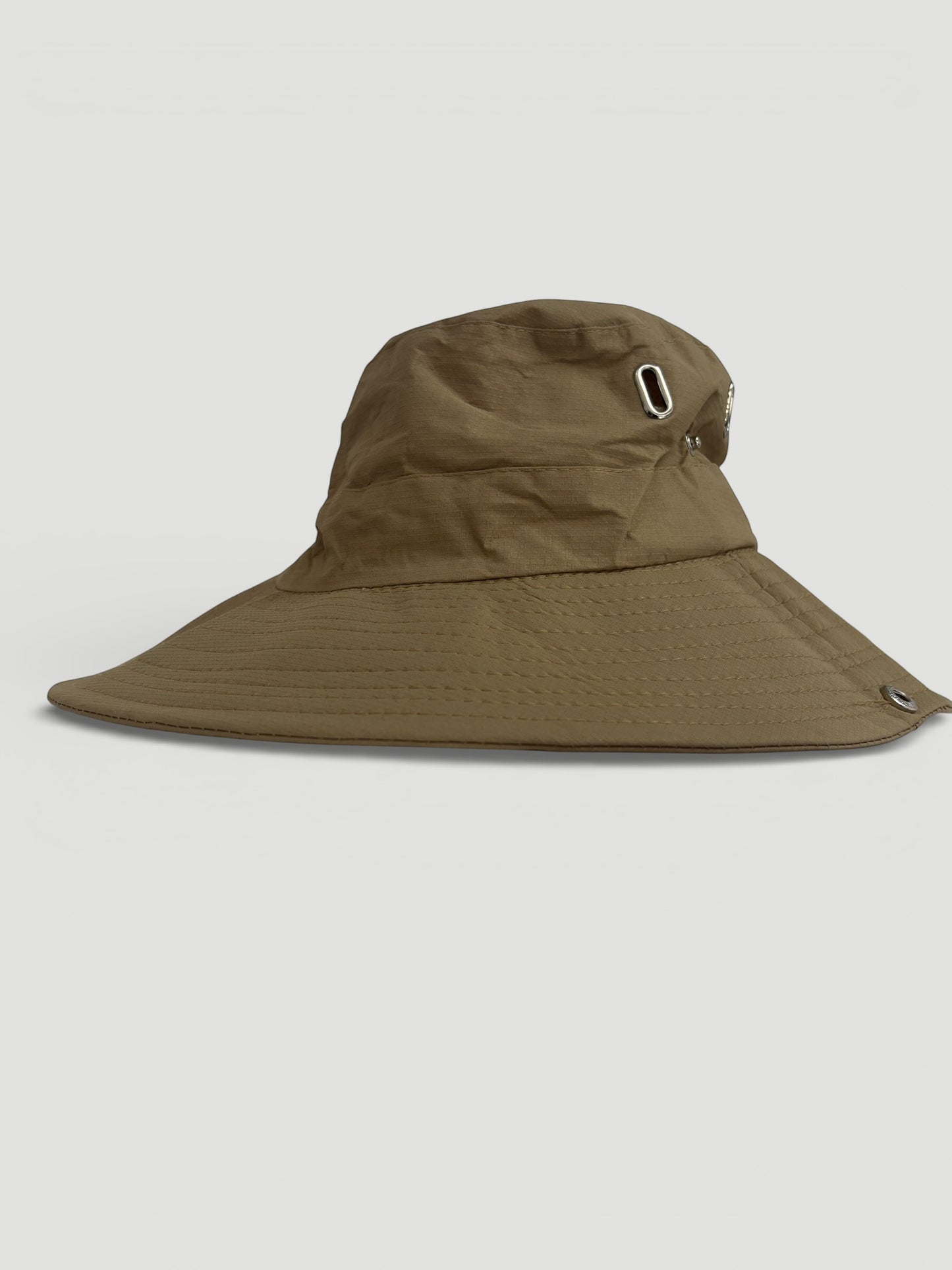 Unisex 1pc Solid Drawstring Adjustable Sun Protection Casual Bucket Hat For Outdoor Sun Hat Summer Hat, Suitable For Summer Outdoor Activities Such As Hiking And Fishing