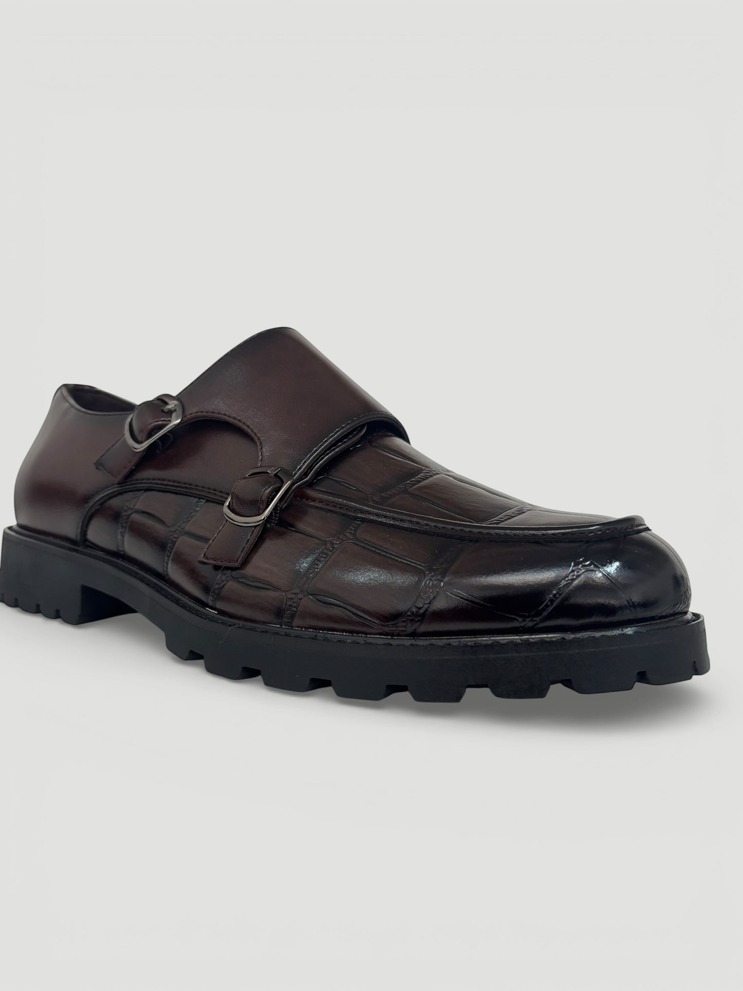 Men’s Vintage shoes Crocodile Leather Shoes