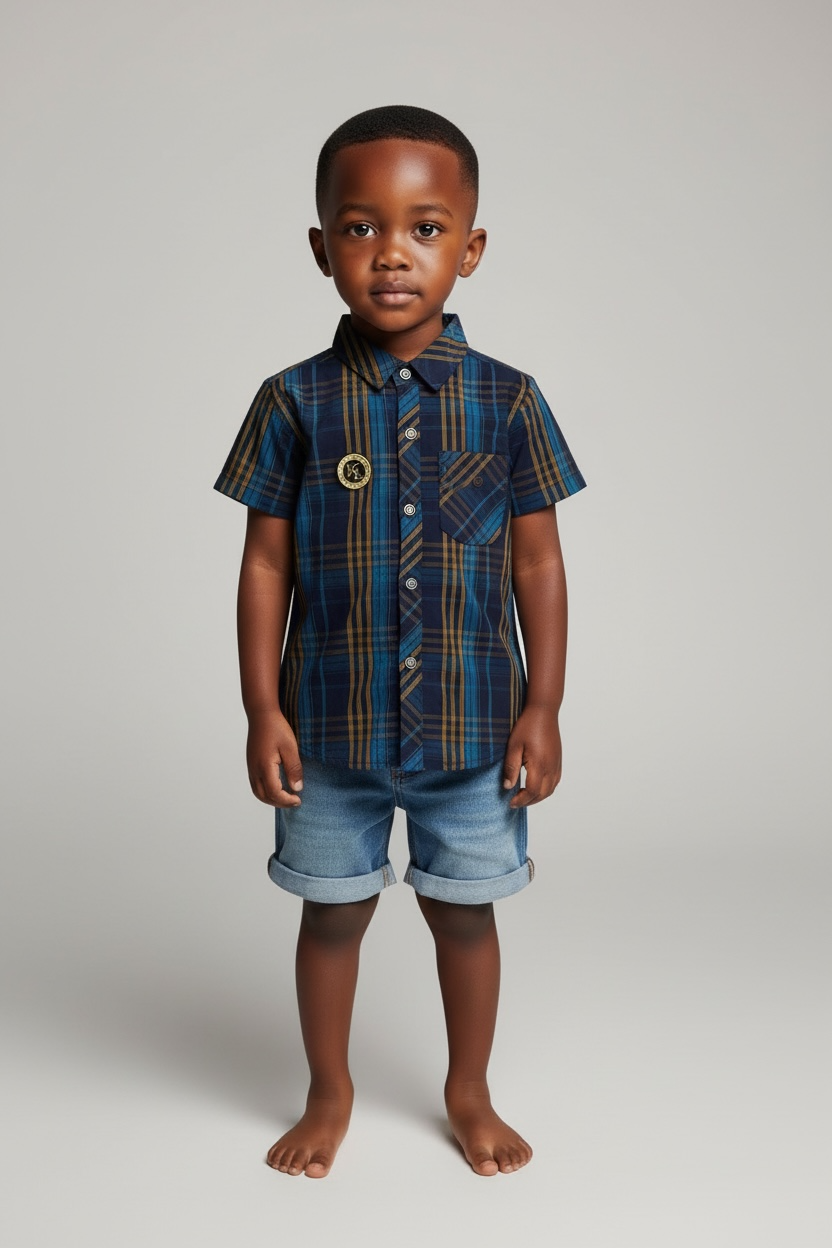 Boy Kids Button Shirts