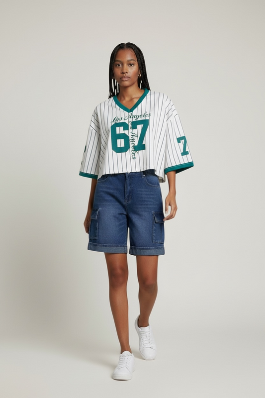 Women’s Los Angeles 67 Oversized Crop Shirt
