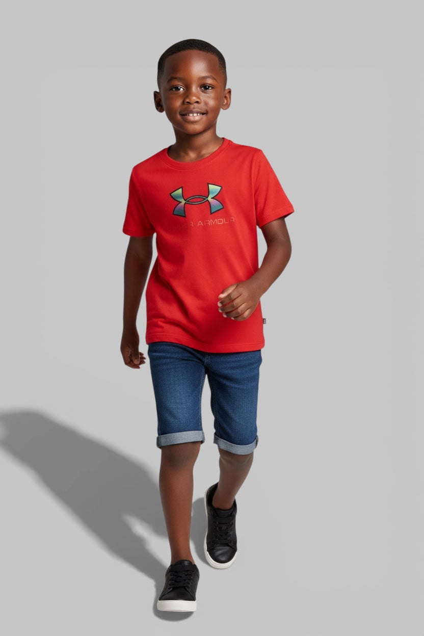 Under Armour Kids T-shirt Round Neck Short Sleeve