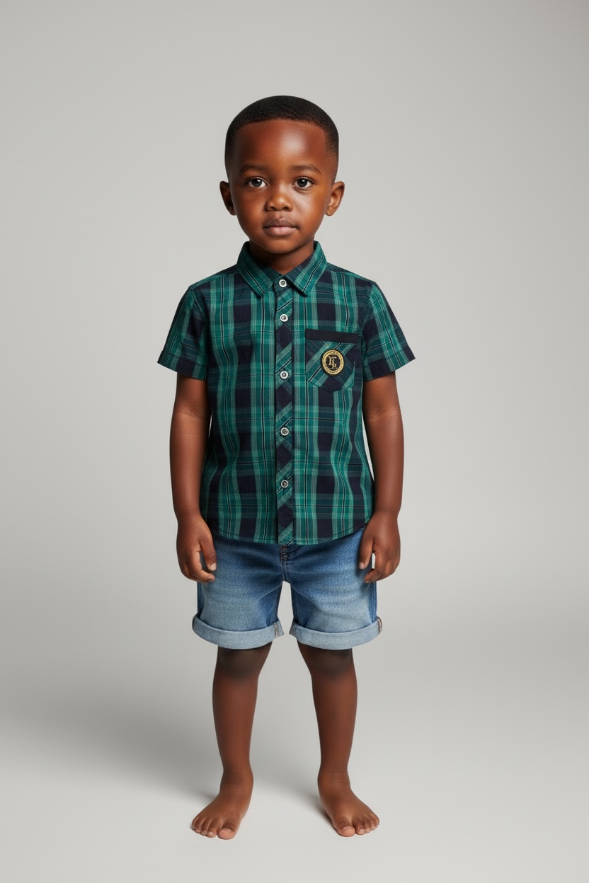 Boy Kids Button Shirts