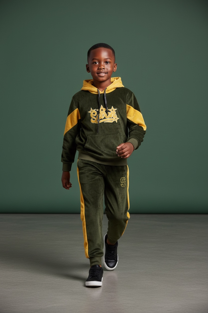 Unisex Kids Warm Tracksuits