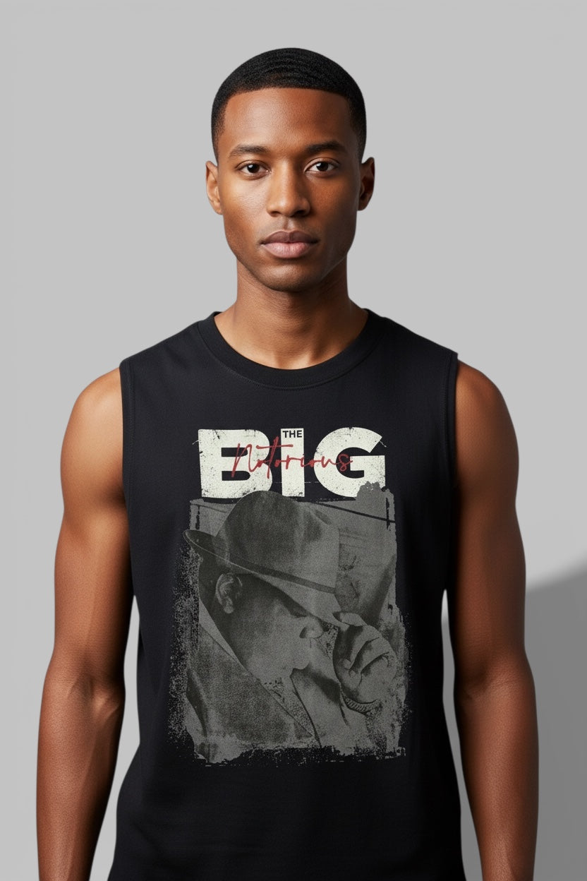 Notorious BIG Black Vest Sports Casual Wear