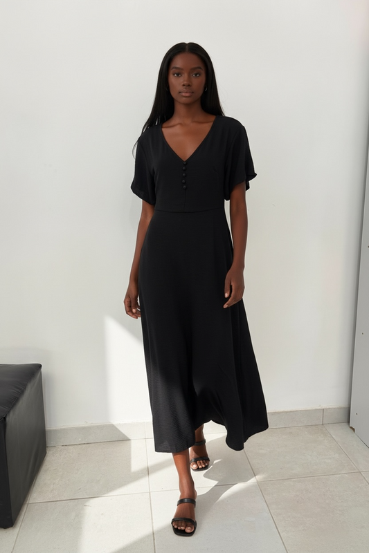 Women’s Simple Black Dress