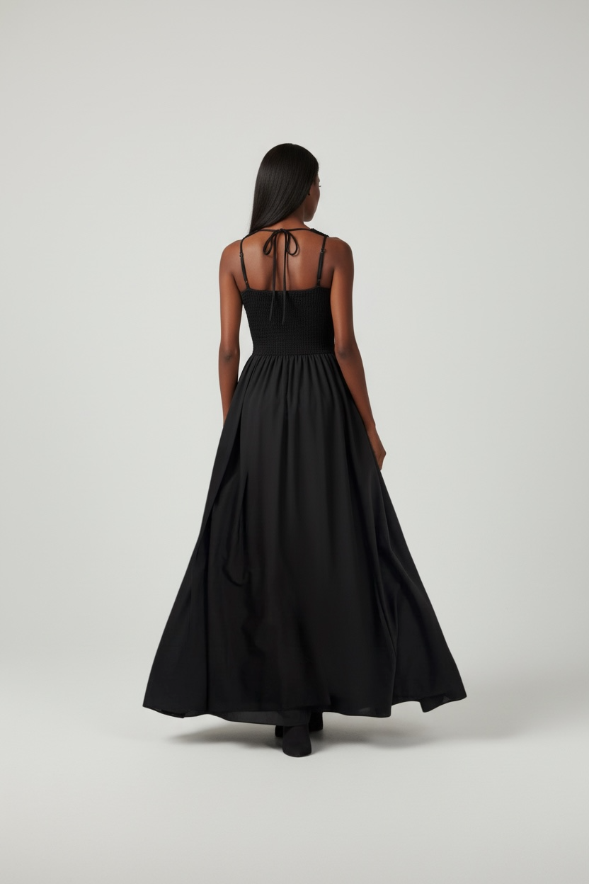 Women’s Maxi Dress Open Back